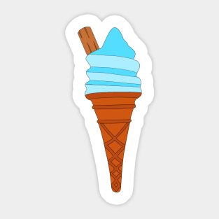 Bubblegum Ice Cream Sticker